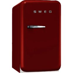 Smeg FAB5RR 40cm 'Retro Style' Minibar Fridge in Red with Right Hand Hinge